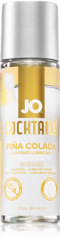 System JO H2O Cocktails Pina Colada gel lubrifiant cu aromă 60 ml