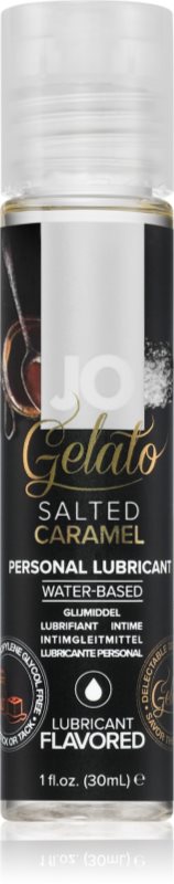 System JO Gelato gel lubrifiant cu aromă Salted Caramel 30 ml