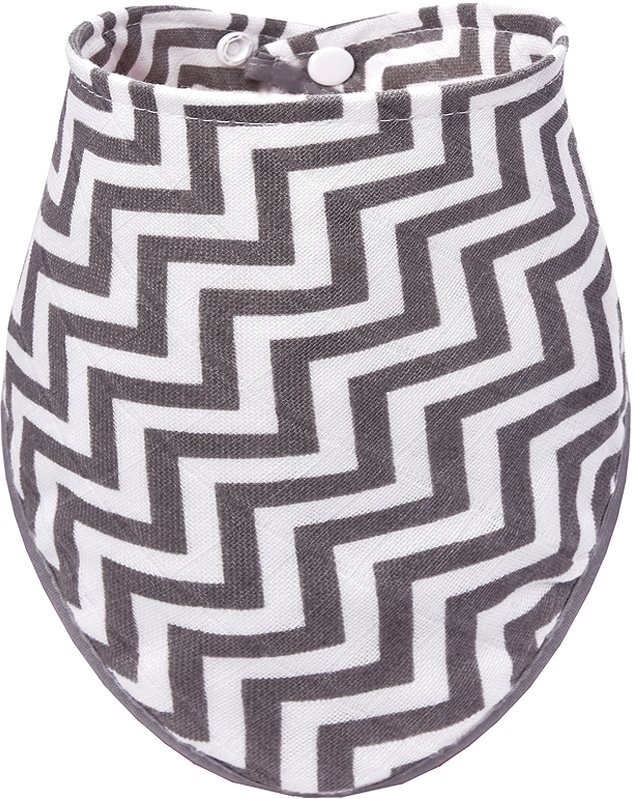 T-TOMI BIO Bamboo Bibs Grey Roofs bavețică 42x27 cm 1 buc