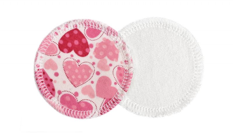 T-TOMI Make-up Removal Pads Set Soft 2 Weeks dischete demachiante lavabile COLOUR + Laundry Wash Bag 7 buc