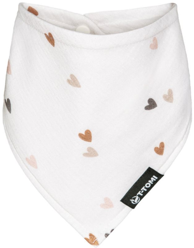 T-TOMI Muslin Bib Love bavețică 30 x 45 cm 1 buc