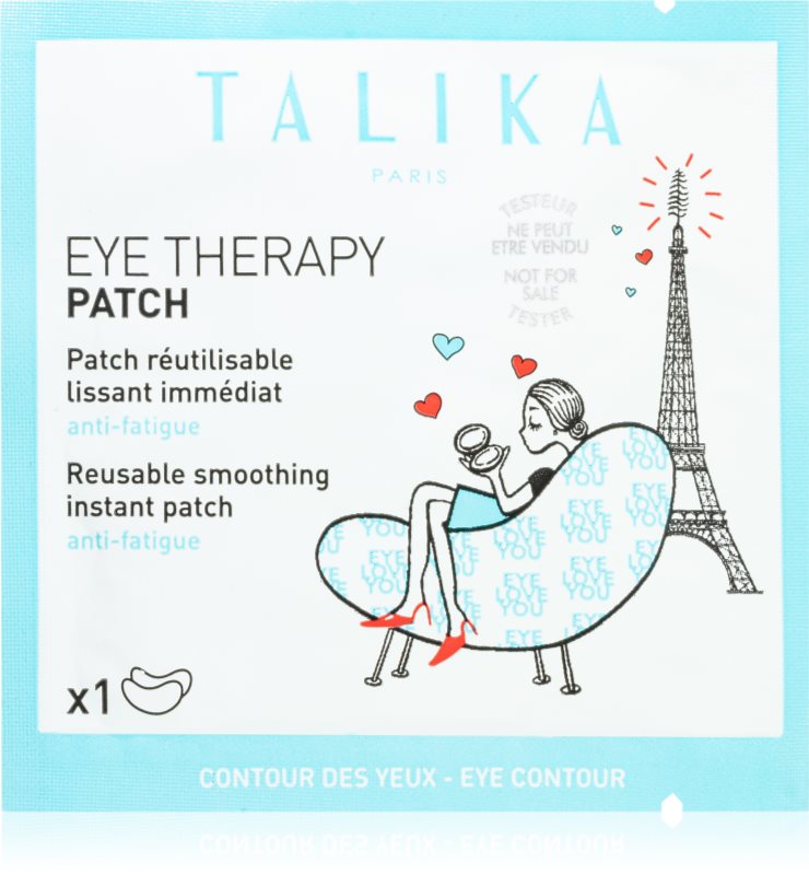 Talika Eye Therapy Patch Reusable masca pentru netezire zona ochilor 1 buc