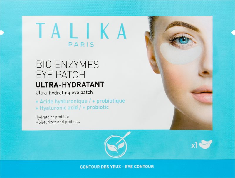 Talika Bio Enzymes Eye Patch mască pentru ochi, cu efect de netezire cu probiotice 1 buc