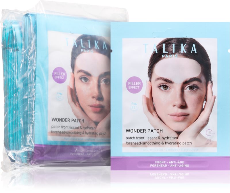 Talika Wonder Patch Forehead mască textilă pentru contururile faciale, cu efect de fermitate 30 buc