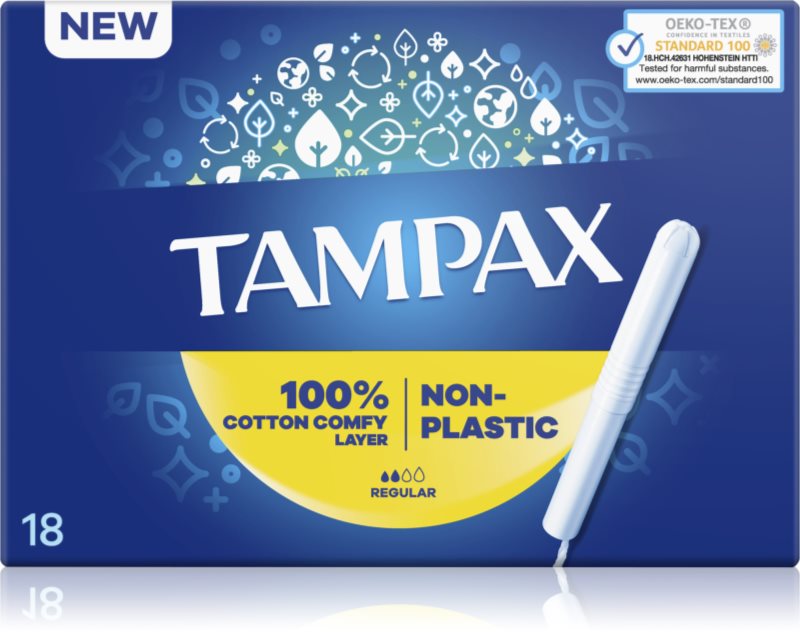 Tampax Regular tampoane cu aplicator 18 buc