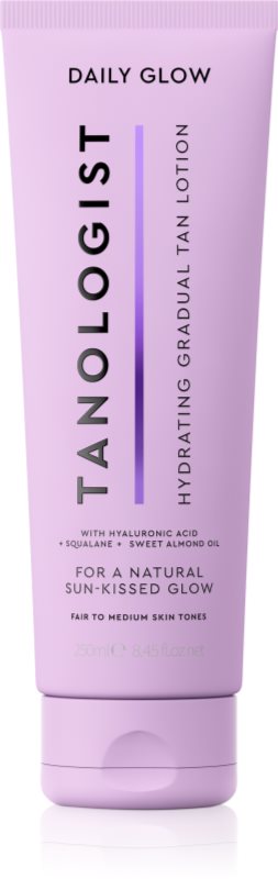 TANOLOGIST Daily Glow loțiune de corp hidratantă pentru bronzare treptata culoare Light To Medium 250 ml