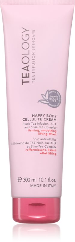 Teaology Happy Body Cellulite Cream ingrijire intensiva pentru pielea afectată de celulită 300 ml
