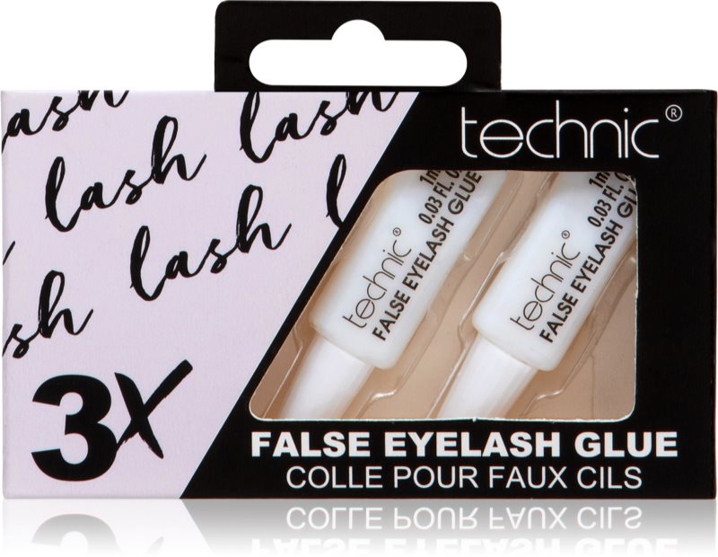 Technic Cosmetics False Eyelash Glue adeziv pentru gene false 3x1 ml