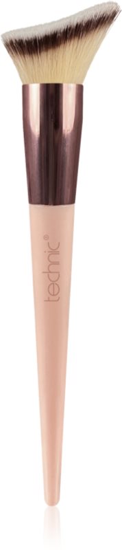 Technic Cosmetics Foundation Brush pensula pentru aplicarea produselor cu consistenta lichida sau cremoasa 1 buc