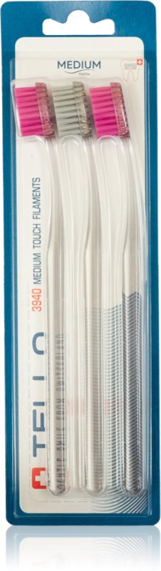 TELLO 3940 Medium 3pack perie de dinti 3 buc