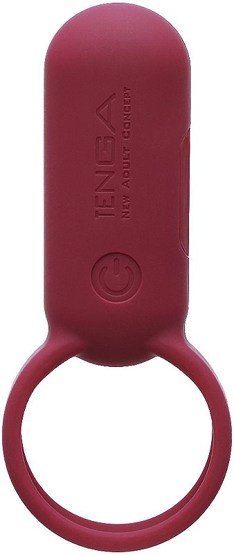 Tenga Smart Vibe SVR inel pentru penis Red 9 cm