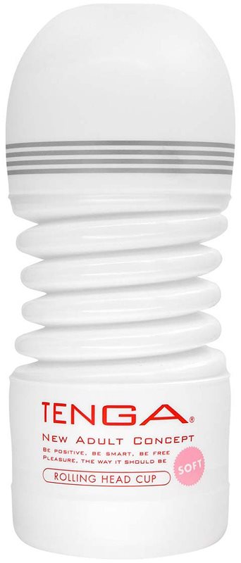 Tenga Rolling Head Cup Gentle masturbator de unică folosință 15,5 cm