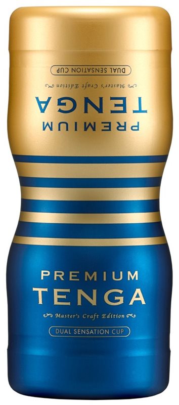 Tenga Premium Dual Sensation Cup masturbator de unică folosință 15,5 cm