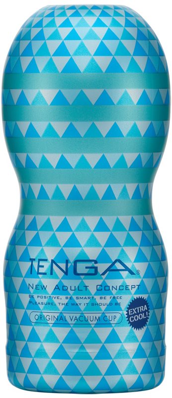 Tenga Premium Original Vacuum Cup Extra Cool masturbator de unică folosință 15,5 cm