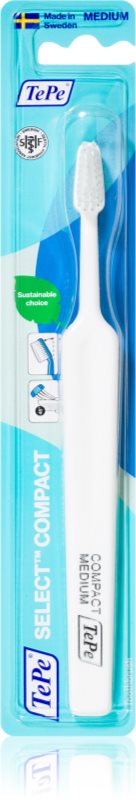 TePe Select Compact Medium perie de dinti mix de culori 1 buc
