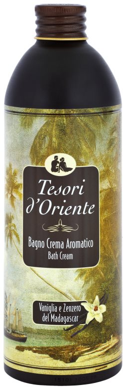Tesori d'Oriente Vanilla & Ginger of Madagaskar gel de duș 2in1 500 ml