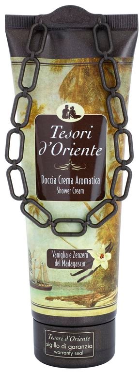 Tesori d'Oriente Vanilla & Ginger of Madagaskar gel de duș pentru femei 250 ml
