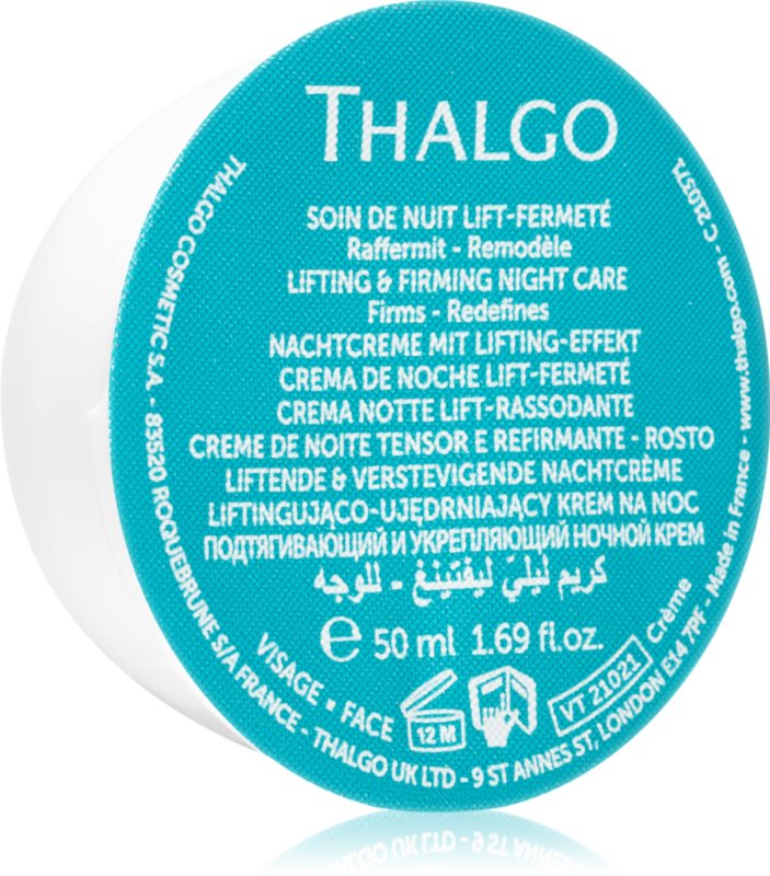 Thalgo Silicium Lifting and Firming Night Care cremă lifting de noapte