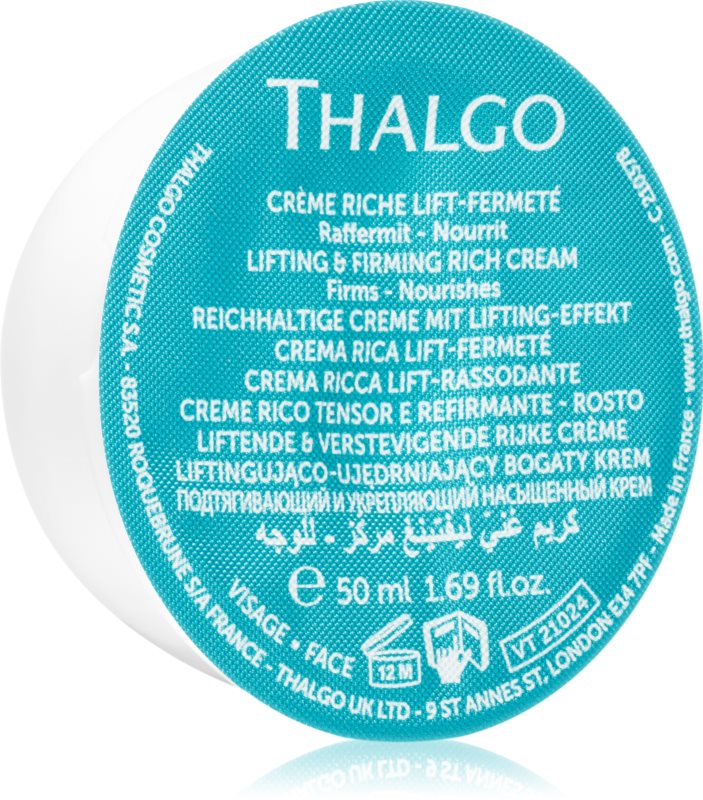 Thalgo Silicium Lifting and Firming Rich Cream crema bogata cu efect lifting
