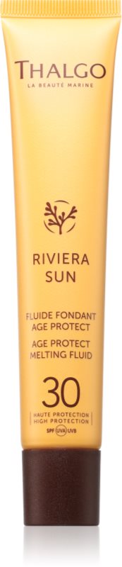 Thalgo Riviera Sun Age Protect Melting Fluid SPF30 fluid anti-rid pentru un bronz de lunga durata SPF 30 50 ml