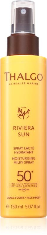 Thalgo Riviera Sun Moisturising Milky Spray SPF50+ lotiune pentru bronzat Spray SPF 50+ 150 ml