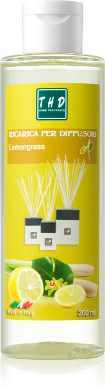 THD Ricarica Lemongrass reumplere în aroma difuzoarelor 200 ml