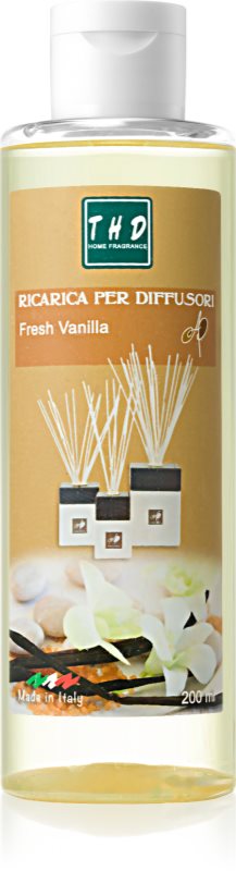 THD Ricarica Fresh Vanilla reumplere în aroma difuzoarelor 200 ml