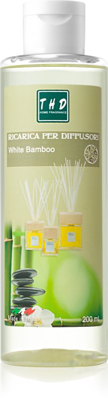 THD Ricarica White Bamboo reumplere în aroma difuzoarelor 200 ml