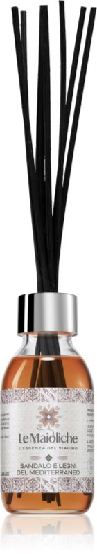 THD Le Maioliche Sandalo e Legni Del Mediterraneo aroma difuzor cu rezervã 100 ml