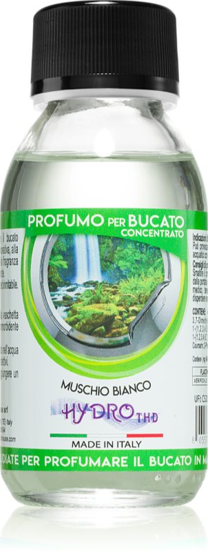 THD Profumo Lavatrice Muschio Bianco parfum concentrat pentru mașina de spălat 100 ml