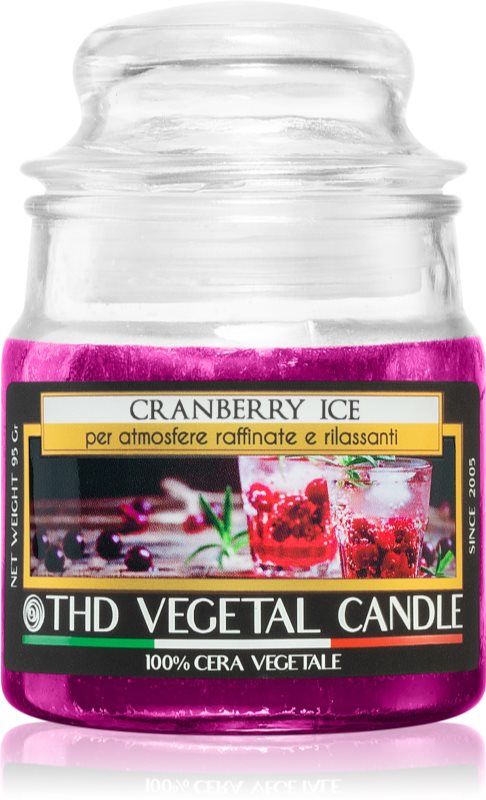 THD Italian Luxury Cranberry lumânare parfumată 95 g