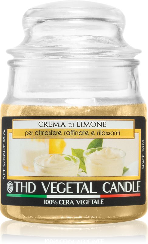 THD Italian Luxury Crema Di Limone lumânare parfumată