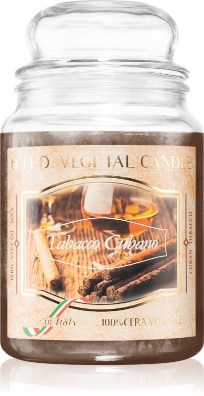 THD Vegetal Tabacco Cubano lumânare parfumată 590 g