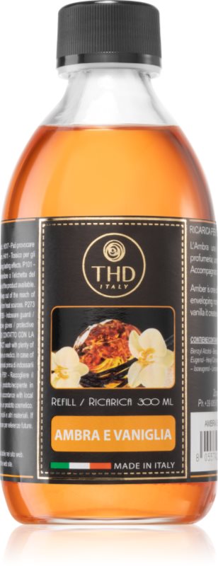 THD Ricarica Ambre E Vaniglia reumplere în aroma difuzoarelor 300 ml