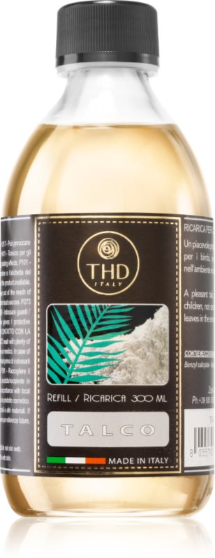 THD Ricarica Talco reumplere în aroma difuzoarelor 300 ml