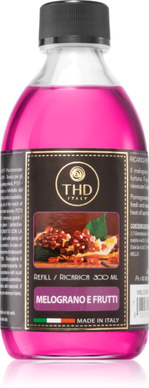 THD Ricarica Melograno E Frutti reumplere în aroma difuzoarelor 300 ml