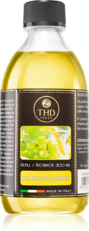THD Ricarica Uva Bianca E Mimosa reumplere în aroma difuzoarelor 300 ml