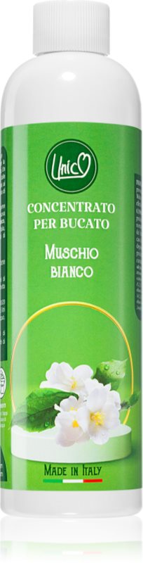 THD Unico White Musk parfum concentrat pentru mașina de spălat 200 ml