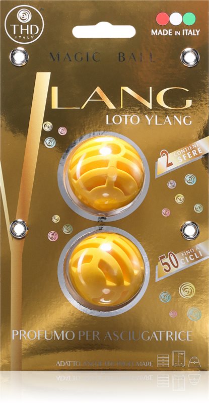 THD Lang Loto Ylang bile parfumate pentru uscătorul de rufe 2 buc