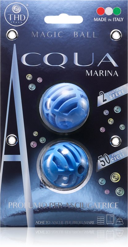 THD Acqua Marina bile parfumate pentru uscătorul de rufe 2 buc