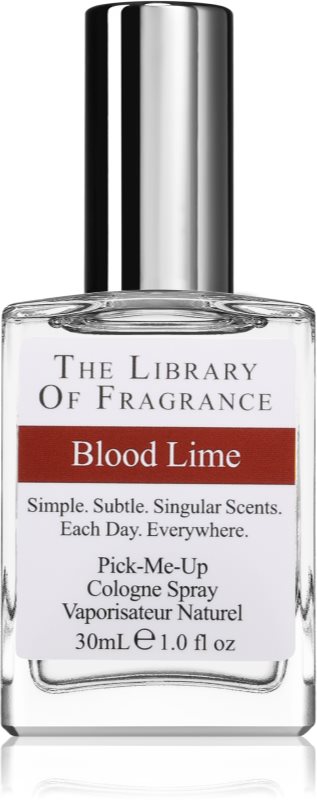 The Library of Fragrance Blood Lime eau de cologne unisex 30 ml