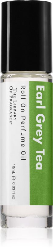 The Library of Fragrance Earl Grey Tea ulei pentru corp roll-on unisex 10 ml