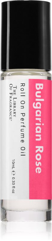 The Library of Fragrance Bulgarian Rose ulei pentru corp roll-on unisex 10 ml