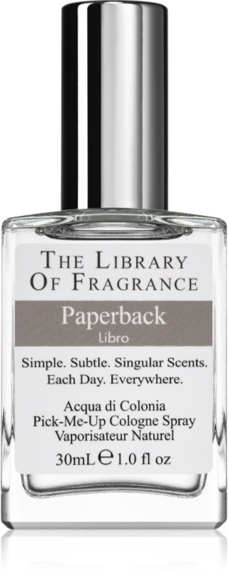 The Library of Fragrance Paperback eau de cologne unisex 30 ml