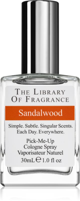 The Library of Fragrance Sandalwood eau de cologne unisex 30 ml