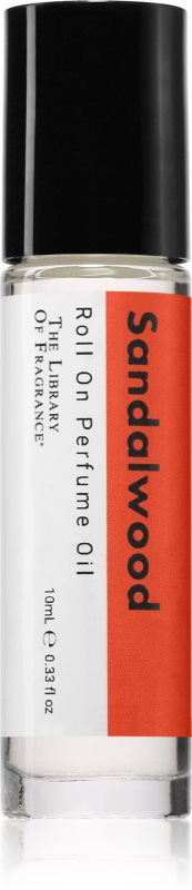 The Library of Fragrance Sandalwood ulei pentru corp roll-on unisex 10 ml