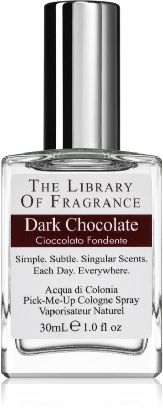 The Library of Fragrance Dark Chocolate eau de cologne unisex 30 ml