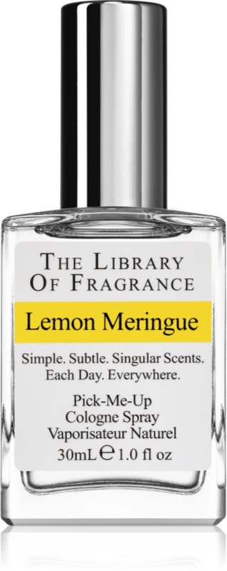 The Library of Fragrance Lemon Meringue eau de cologne unisex 30 ml