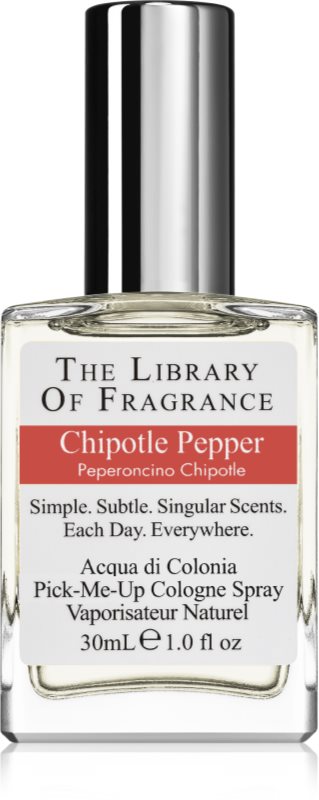 The Library of Fragrance Chipotle Pepper eau de cologne unisex 30 ml