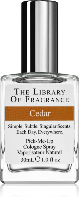 The Library of Fragrance Cedar eau de cologne pentru bărbați 30 ml